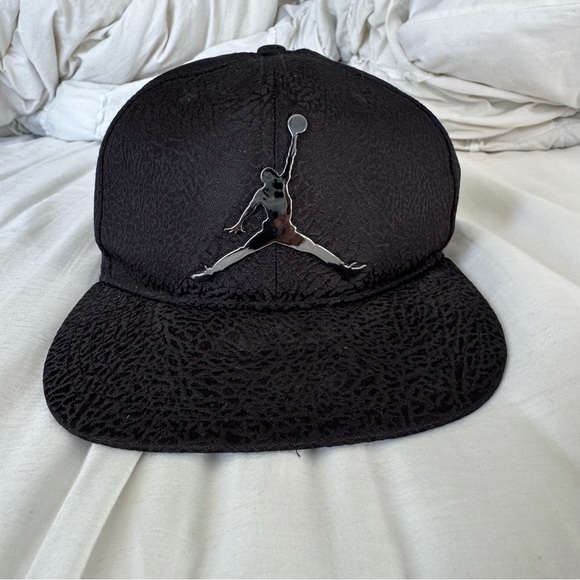 Jordan Jumpman Snapback Hat — Youth / Kids — Black - Picture 1 of 7